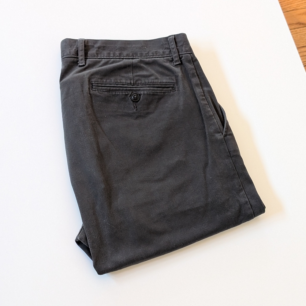J. Crew Washed Black 250 Skinny Men's Chino